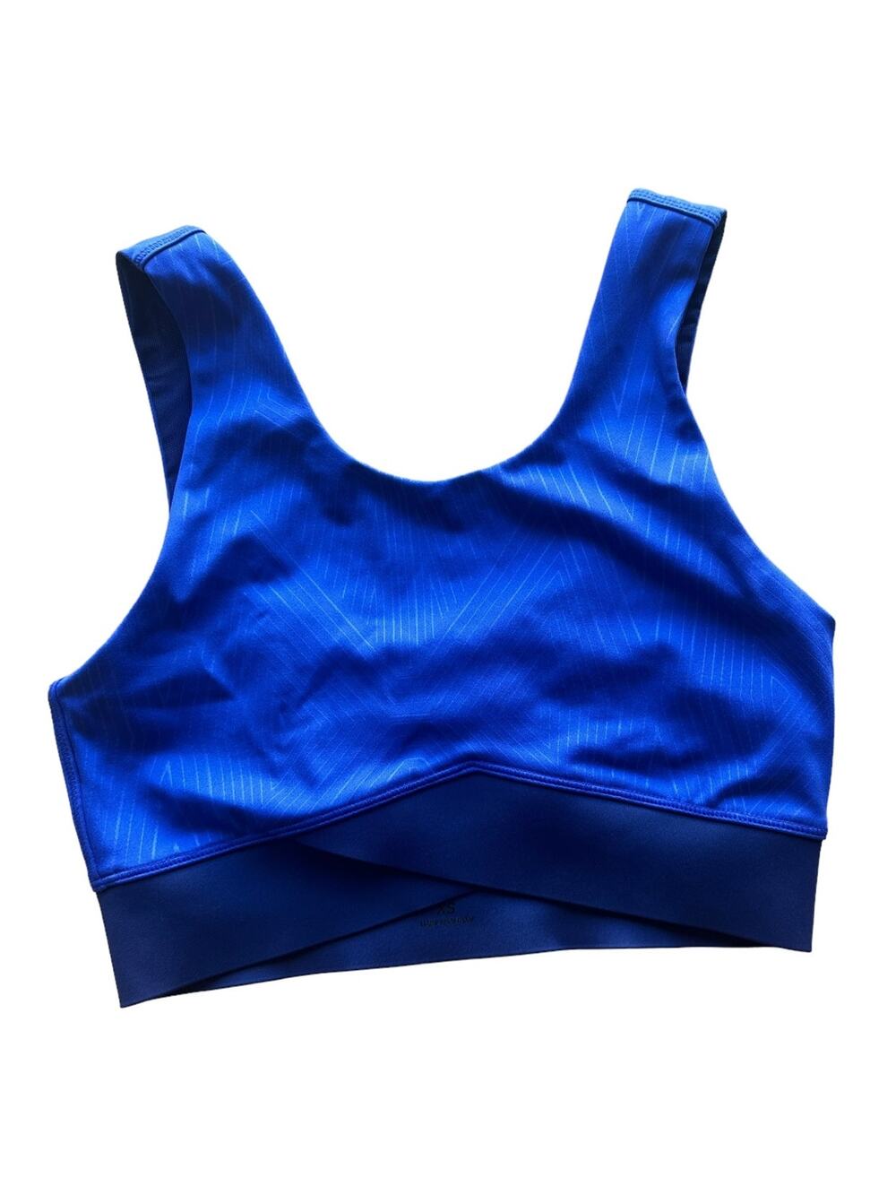 IVY Park Blue Sports Bra XS Racerback High Impact Beyonce Athletic